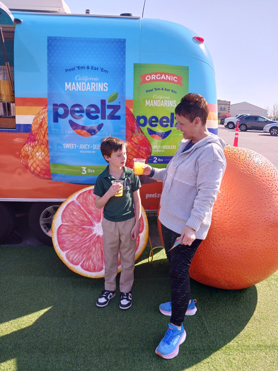 Google brand activation by Air Fresh Marketing